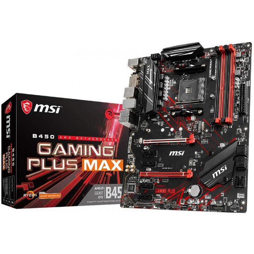 Msi - AMD B450 GAMING PLUS MAX - ATX Msi - Carte Mère jusqu'à 200€ Carte Mère