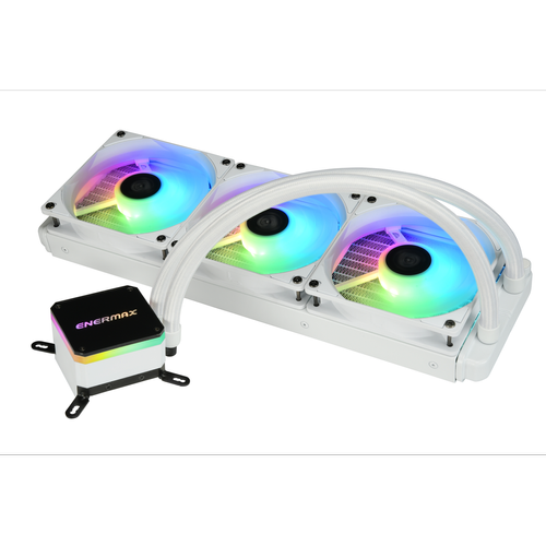 Enermax - LiqMax III ARGB 360 Blanc – RGB adressable Enermax  - Watercooling
