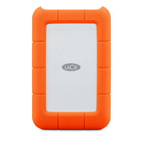 Lacie - Rugged 1 To - USB Type C - Orange/Argent Lacie  - Disque Dur externe