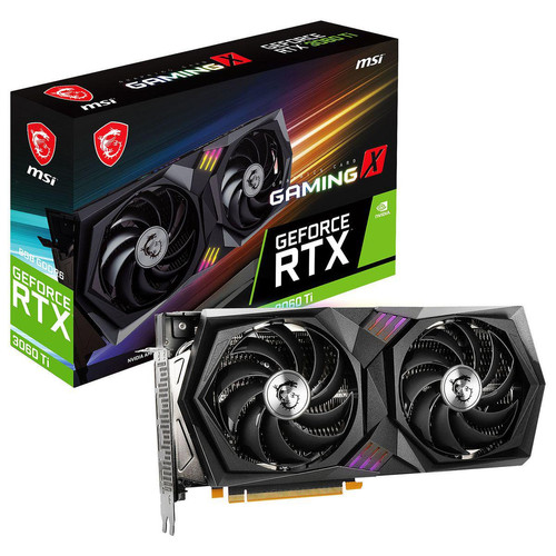 Msi - GeForce RTX 3060 Ti GAMING X 8G LHR Msi  - Carte graphique reconditionnée