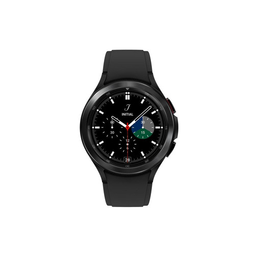 Montre connectée Samsung Montre connectée Mixte Galaxy Watch4 Classic SM-R895FZKAXEF - Bracelet Silicone Noir