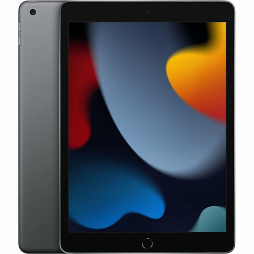 Apple - iPad 9 (2021) - 64 Go - Wi-Fi - Gris Sidéral Apple - Black Friday Ordinateurs