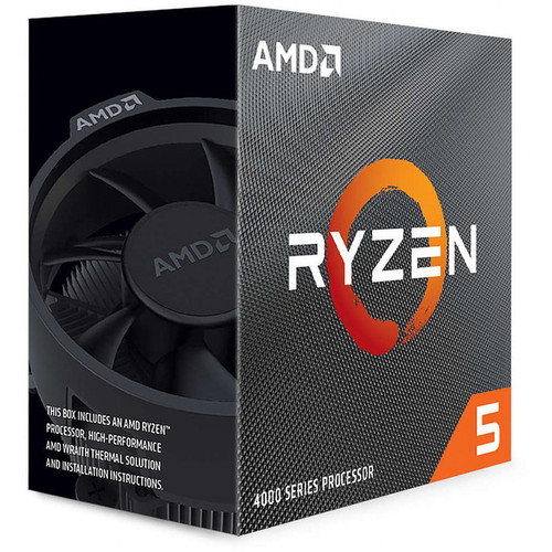 Amd - Ryzen 5 4600G Wraith Stealth (3.7 GHz / 4.2 GHz) Amd - Processeur AMD Ryzen Processeur AMD