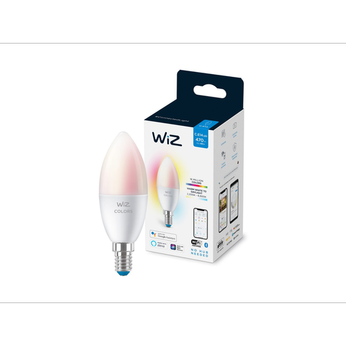Wiz - LED Connectée WiZ Flamme E14 Couleur 40W Wiz  - Ampoule connectée