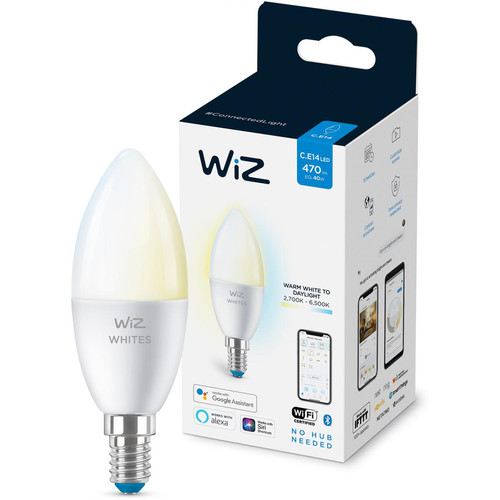 Wiz - Ampoule connectée E14 flamme Blanc variable Wiz - Energie connectée Wiz