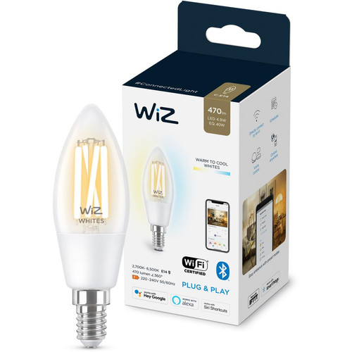 Wiz - Ampoule connectée E14 flamme Blanc variable Wiz - Wiz