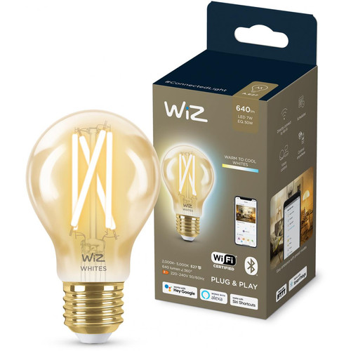Wiz - Ampoule connectée vintage E27 - Blanc variable Wiz - Energie connectée Wiz
