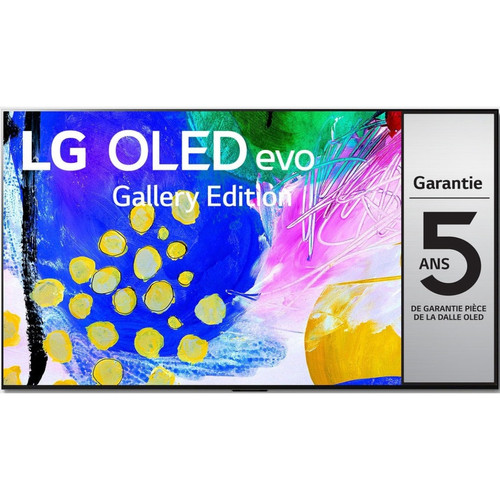 LG - TV OLED 55" 139 cm - OLED55G2 - Gallery Edition - 2022 LG - Black Friday TV, Home Cinéma