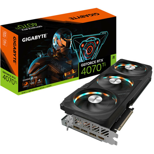 Gigabyte - GeForce RTX 4070 Ti GAMING OC 12Go Gigabyte - NVIDIA GeForce RTX 40 Composants