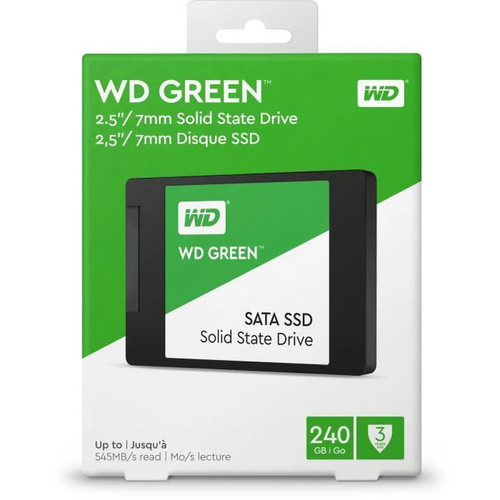 Western Digital - Disque SSD WD Green  240GB Western Digital - French Days RAM & Stockage