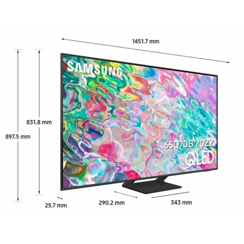 Samsung - TV QLED 4K 65" 164 cm - 65Q70B 2022 Samsung - TV 56'' à 65'' Plat