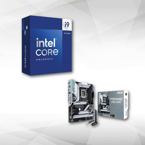 Intel - Intel Core i9-14900K (3.2 GHz / 5.8 GHz) + PRIME Z790-A WIFI Intel - Kit d'évolution Intel