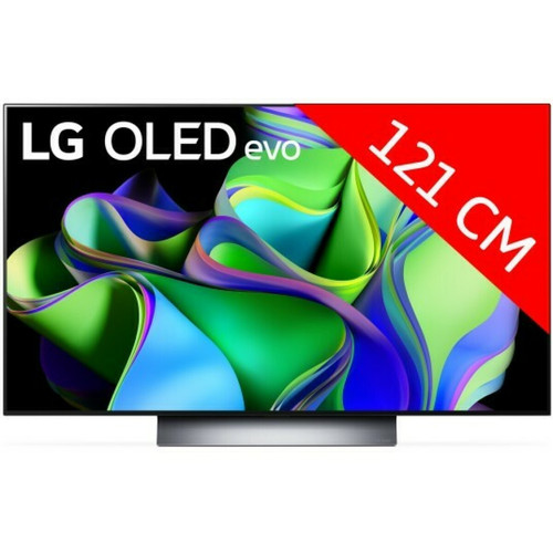LG - TV OLED 4K 48" 121cm - OLED48C3 evo C3 - 2023 LG - TV, Home Cinéma LG