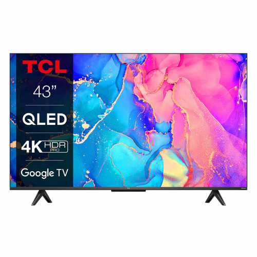 Support mural Nedis Support TV mural 37-70" + TV TCL 43" 108cm QLED - 43C631