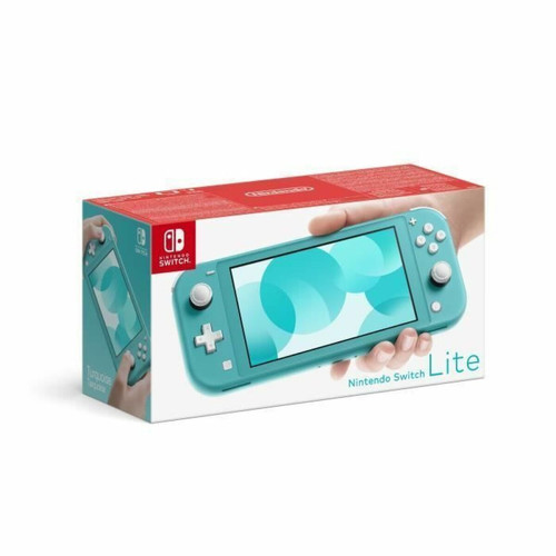 Nintendo - Console Nintendo Switch Lite Turquoise Nintendo - Idées cadeaux pour Noël Jeux et Consoles