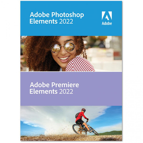 Retouche Photo Adobe Adobe Photoshop Elements & Premiere Elements 2022 - Licence perpétuelle - 2 PC - A télécharger