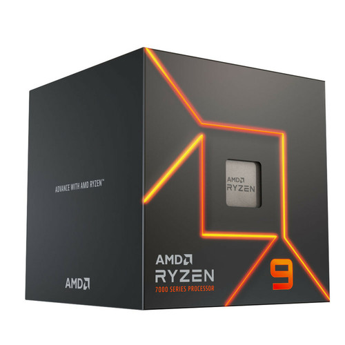 Amd - Ryzen 9 7900 Wraith Prism (4.0 GHz / 5.4 GHz) Amd - Processeur AMD Ryzen Processeur AMD