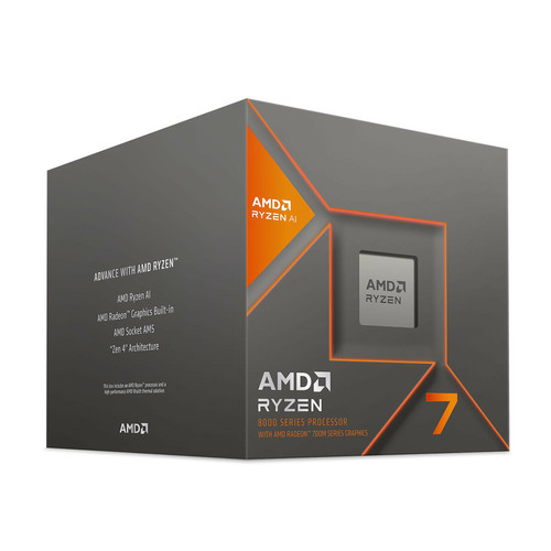 Amd - Ryzen 7 8700G Wraith Spire (4.2 GHz / 5.1 GHz) Amd - Soldes Processeur AMD