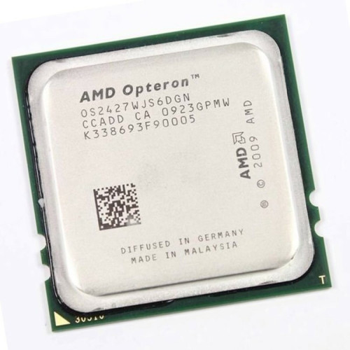 Processeur INTEL Amd Processeur CPU AMD Opteron 2427 2.2Ghz 6Mo FR2 1207 Six-Core OS2378WAL4DGI