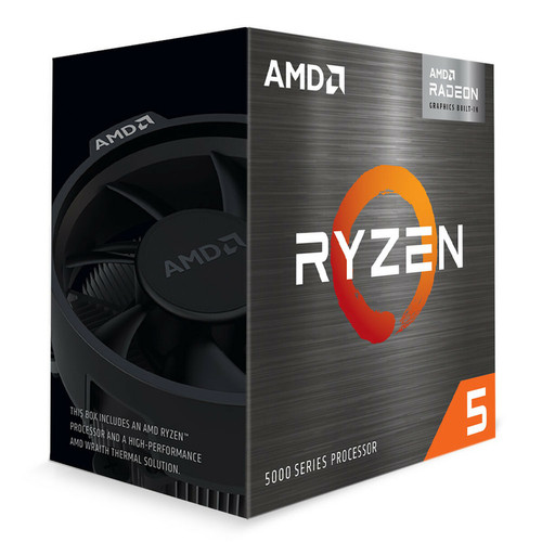 Amd - AMD Ryzen 5 5600G Wraith Stealth (3.9 GHz / 4.4 GHz) Amd  - Processeur