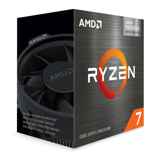 Amd - AMD Ryzen 7 5700G Wraith Stealth (3.8 GHz / 4.6 GHz) Amd - Soldes Processeur