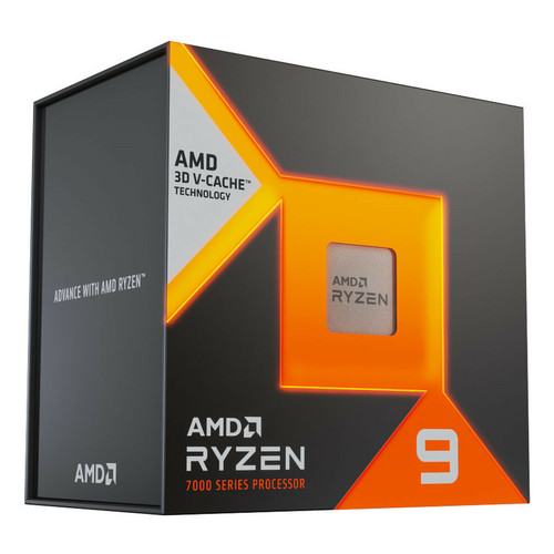 Amd - Ryzen 9 7900X3D (4.4 GHz / 5.6 GHz) Amd  - Processeur