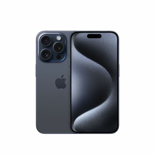 Apple - iPhone 15 Pro - 5G - 8/256 Go - Bleu Titanium Apple - Noël 2021 : Smartphone Smartphone