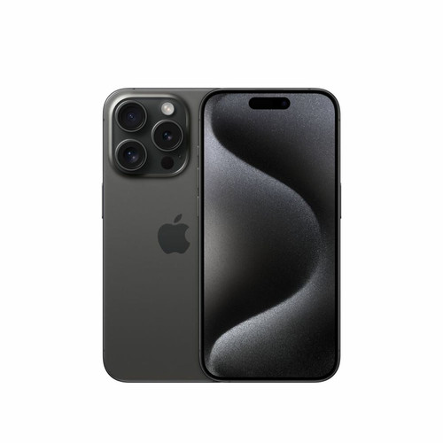 Apple - iPhone 15 Pro - 5G - 8/128 Go - Noir Titanium Apple - Matchez avec nos offres !