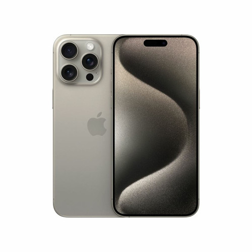 Apple - iPhone 15 Pro Max - 5G - 8/256 Go - Natural Titanium Apple - Matchez avec nos offres ! Smartphone