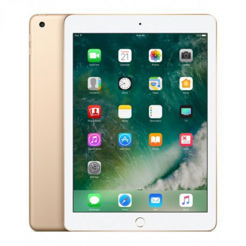 Apple - Apple iPad 9,7" (2017) 32 Go WiFi Or MPGT2TY/A Apple  - Tablette reconditionnée