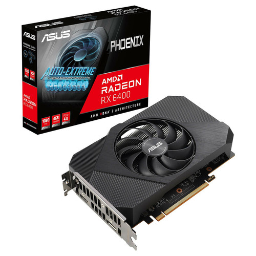 Asus - Radeon RX 6400 Phoenix 4G Asus - Le meilleur de nos Marchands Composants