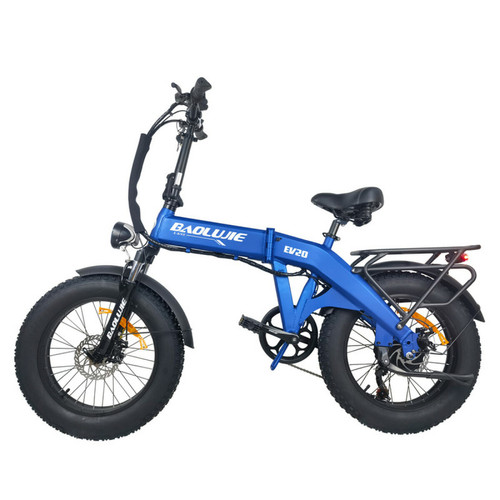 BAOLUJIE - vélo électrique pliable BAOLUJIE D7 1000W 48V 12AH 35KM/H-bleu BAOLUJIE - Vélos électriques Vélo électrique