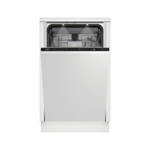 Lave-vaisselle Beko Lave vaisselle tout integrable 45 cm BDIS38040A, 10 couverts, 8 programmes, AutoDose