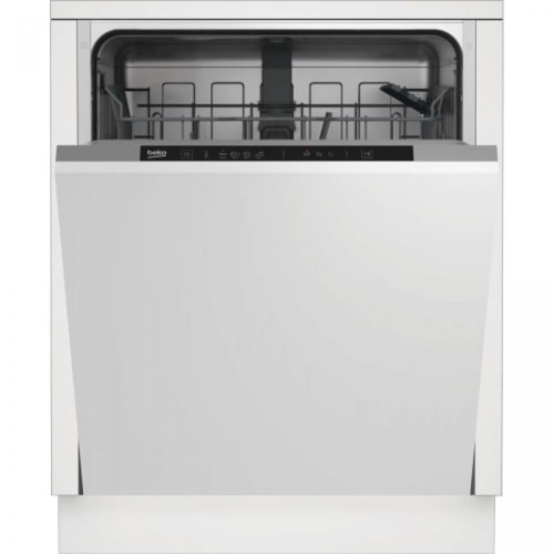 Beko - DIN34320 Lave Vaisselle Classe E 49dB Intégrable Panier Supérieur Réglable Blanc Beko - Lave-vaisselle 60