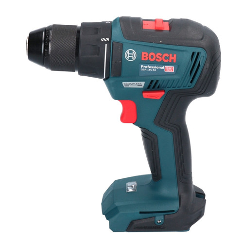 Bosch - Bosch GSR 18V-55 Perceuse-visseuse sans fil Professional 18 V 55 Nm brushless + 1x Batterie 2,0 Ah - sans chargeur Bosch - Percer, Visser & Mélanger Bosch
