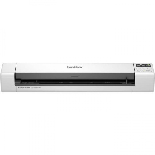 Brother - BROTHER Scanner Mobile DS-940 - A4 - Recto/Verso - WiFi - Batterie Integree - 15 ppm - Couleur - Noir/Blanc - Scan to USB Brother - Brother