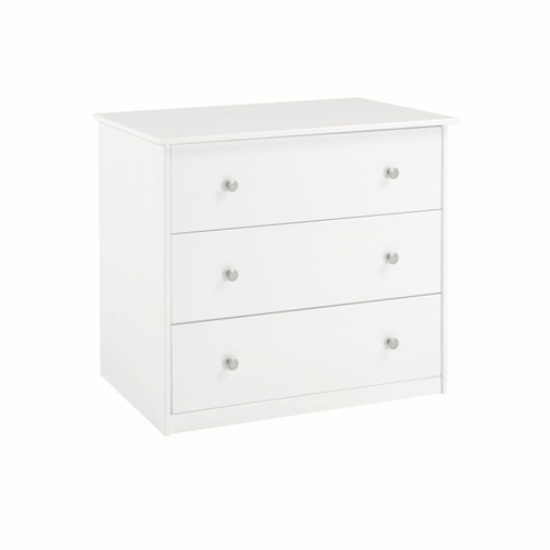 But - Commode 3 tiroirs BLOOM Blanc But - Commode Campagne