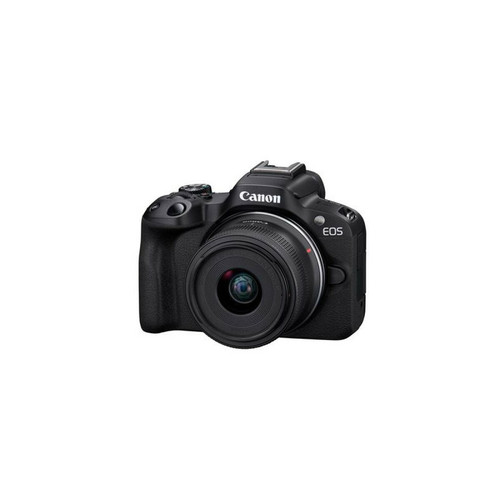 Canon - Appareil photo hybride Canon EOS R50 noir + RF S 18 45mm f 4.5 6.3 IS STM Canon - Soldes Appareil Photo