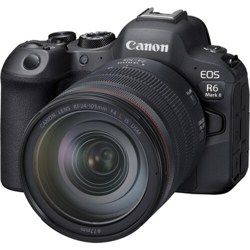Canon - Canon EOS R6 Mark II Appareil photo + 24-105 mm f/4 objectif Canon - Le meilleur de nos Marchands Appareil Photo