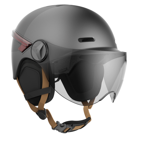 Casr - CASR Helmet LED Glow - Taille L - Anthracite Casr  - Accessoires Mobilité électrique