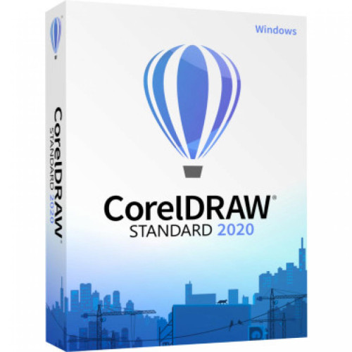 Corel - CorelDRAW Standard 2020 - Licence Perpétuelle - 1 poste Corel  - Logiciels
