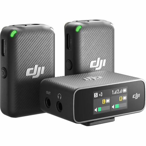 Dji - Dji Système de microphone/enregistreur sans fil Mic (2,4 GHz) Dji  - Microphone PC