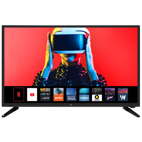 Dual - TV Smart 32'' HD LED 80 cm Netflix YouTube PrimeVideo Dual - Bons Plans TV, Télévisions