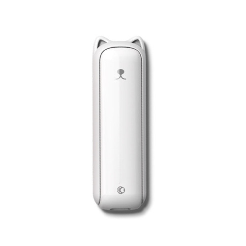 Ventilateurs Elixir Mini ventilateur portatif, ventilateur à main 3 en 1, petit ventilateur de poche rechargeable USB portable, ventilateur à piles, avec Power Bankwhite
