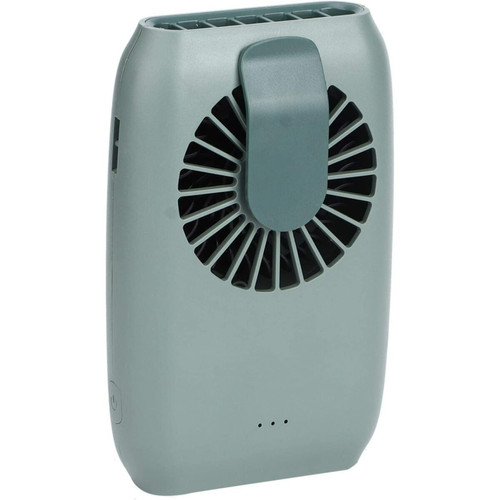 Ventilateurs Elixir Ventilateur Portable, Mini Ventilateur à Faible Bruit, alimenté par USB pour Les Sports de Plein air(Green)