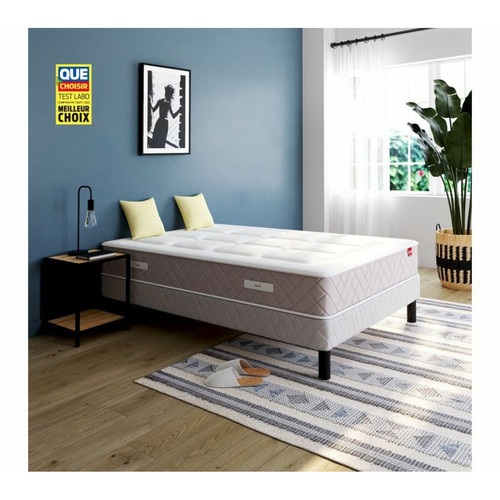 Epeda - Matelas ressorts 140x190 cm EPEDA CLEMAE Epeda - Matelas Ressort et mémoire de forme