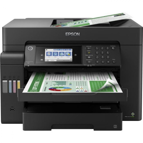 Epson - Imprimante Multifonction 4-en-1 - EPSON - Ecotank ET-16600 - Jet dencre - A3/A4 - Couleur - Wi-Fi - C11CH72401 Epson  - Imprimantes et scanners