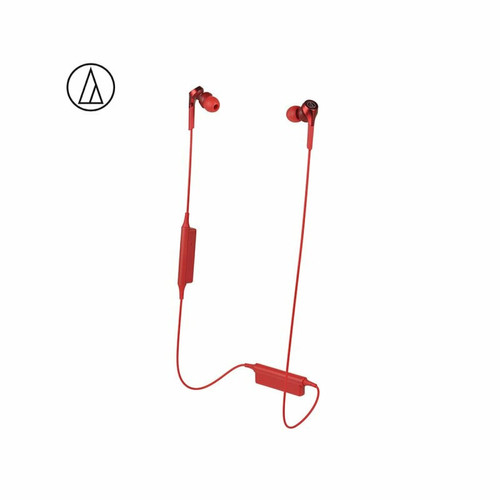 Generic - Original Audio-Technica Ath-Cks550Xbt Écouteur Bluetooth Casque De Sport Sans Fil Compatible Avec Rouge Generic  - Ecouteurs Intra-auriculaires Sport Son audio