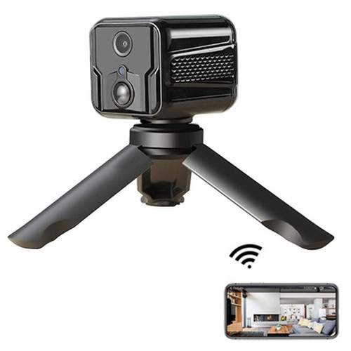 Generic - Mini caméra espion sans fil WiFi - 1080P Nanny Cam avec application pour téléphone portable, petite caméra de sécurité secrète pour la maison/la voiture/l'intérieur/l'extérieur Generic - Caméras Generic