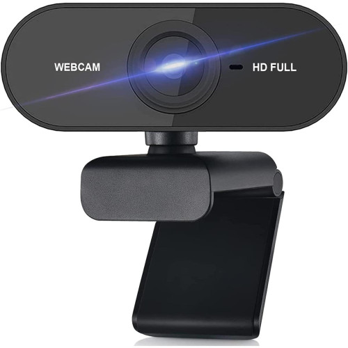 Generic - Webcam 1080P avec microphone Full HD Multi-Compatible Webcam Mics Streaming Web Camera USB Caméra d'ordinateur pour PC Appels Conférence YouTube Ordinateur portable de bureau Generic  - Webcam